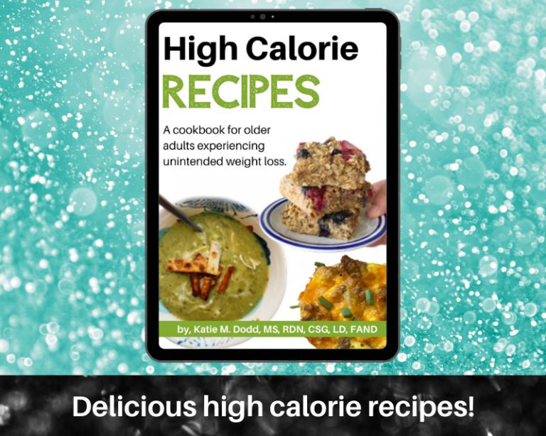 High Calorie RECIPES e-Cookbook button