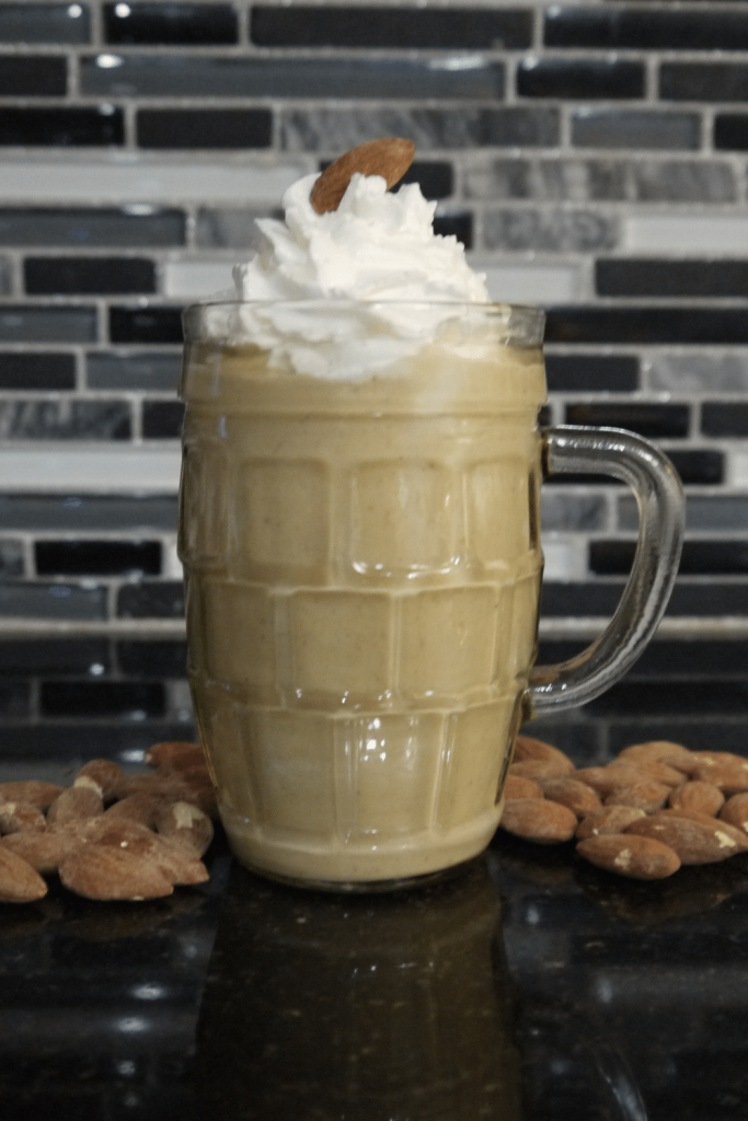 weight gain almond shake