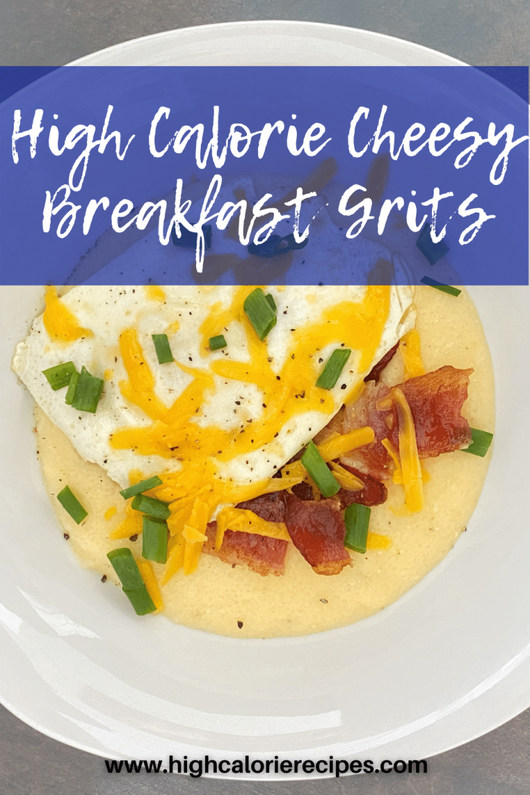 500 Calorie Breakfast Cheesy Grits High Calorie Recipes
