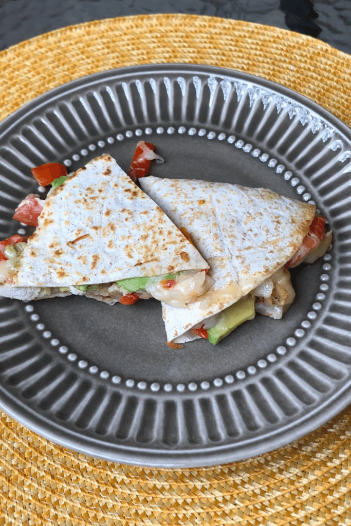 Chicken Avocado Quesadilla - High Calorie Recipes