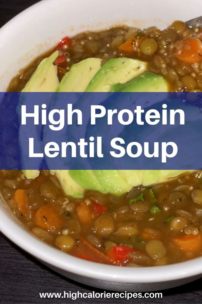Lentil Soup High Protein