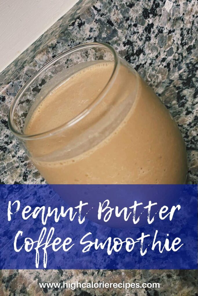 Peanut Butter Coffee Smoothie