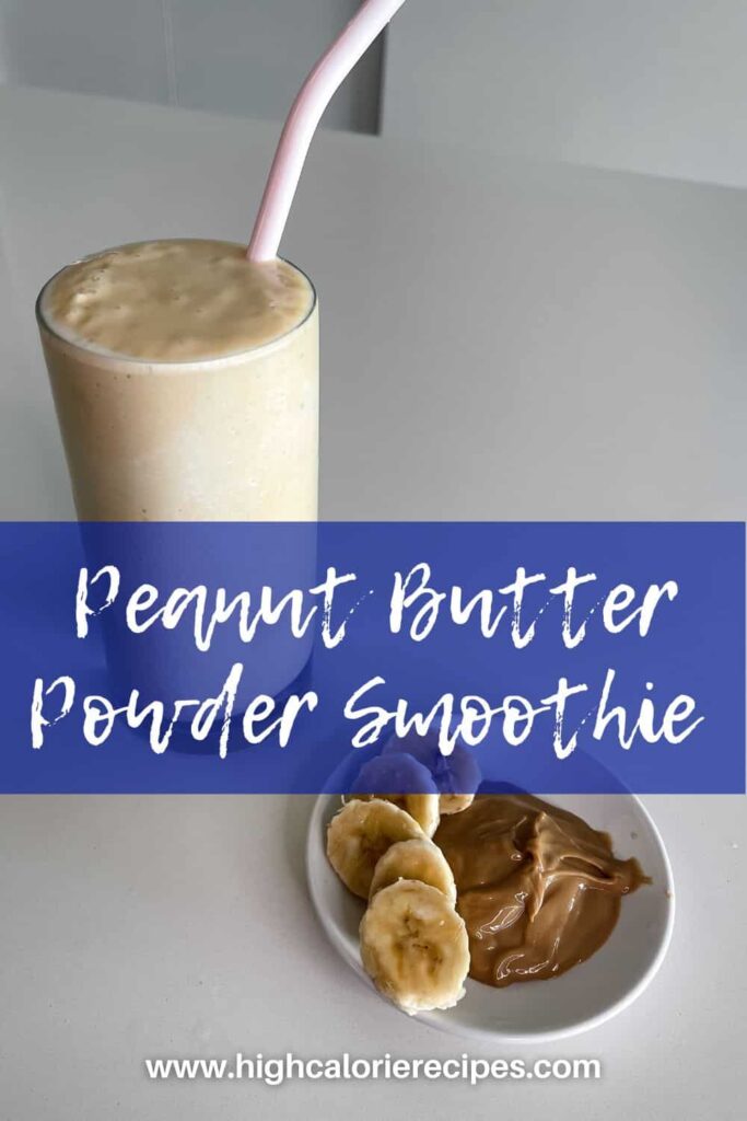 Peanut Butter Powder Smoothie