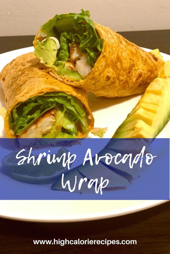 shrimp avocado wrap