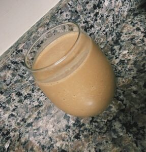peanut butter coffee smoothie