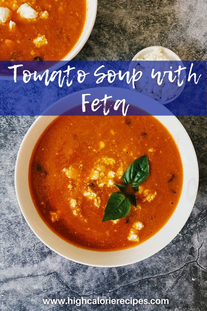 tomato soup with feta