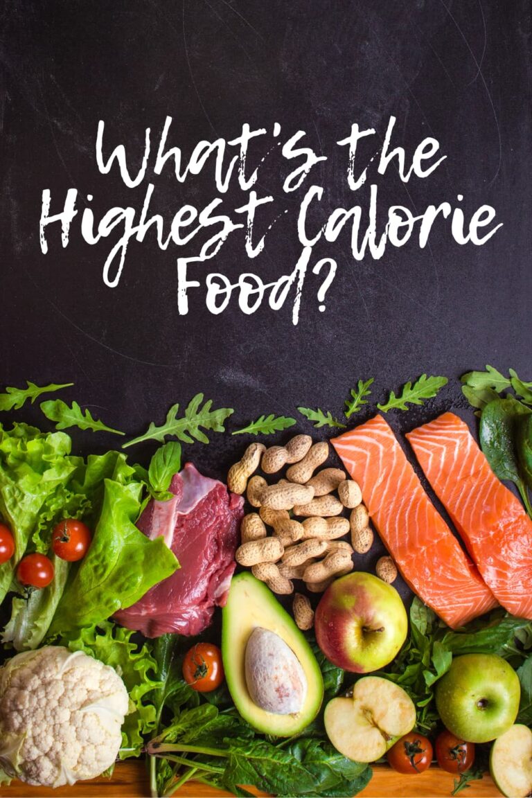 What's the Highest Calorie Food? - High Calorie Recipes
