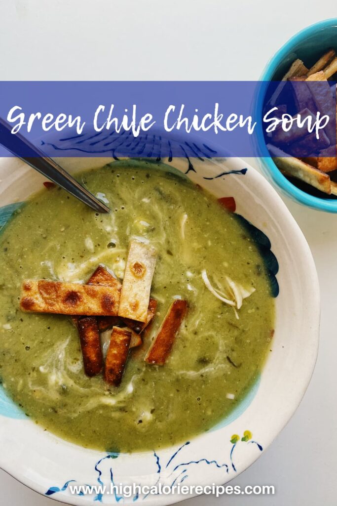 green chile chicken soup