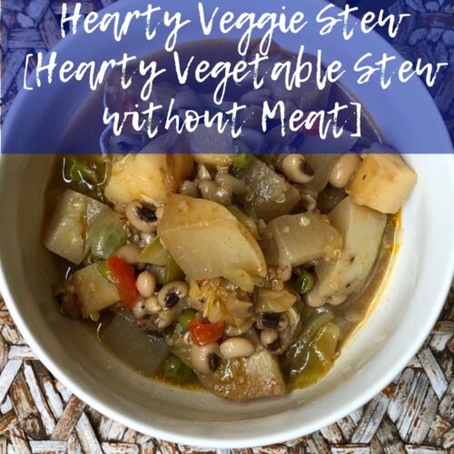 hearty veggie stew