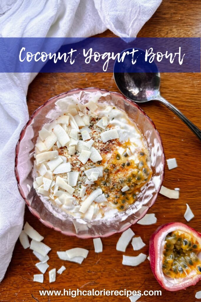 coconut yogurt bowl